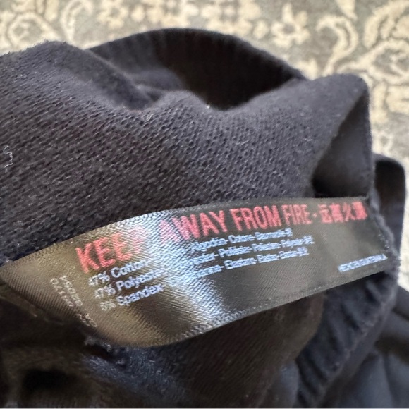 Free People Movement Sunny Skinny Jogger In Black Drawstring Lounge Pants - Picture 12 of 12